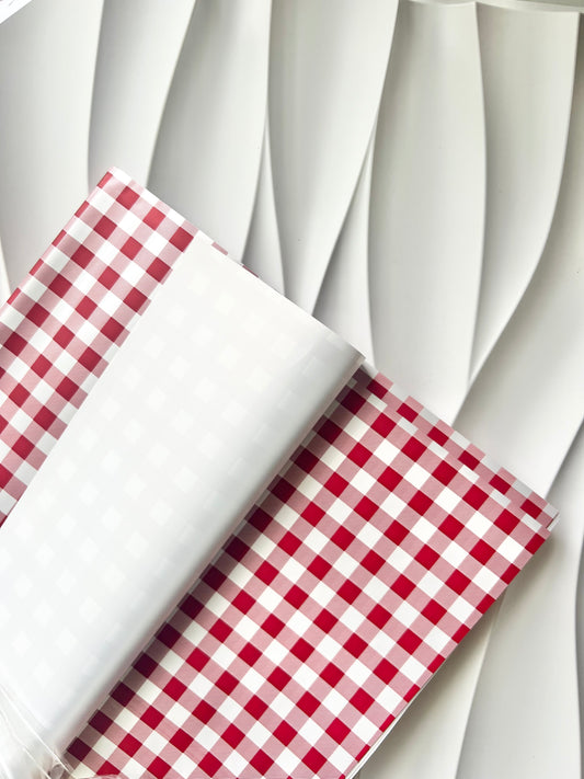 Red Checkered