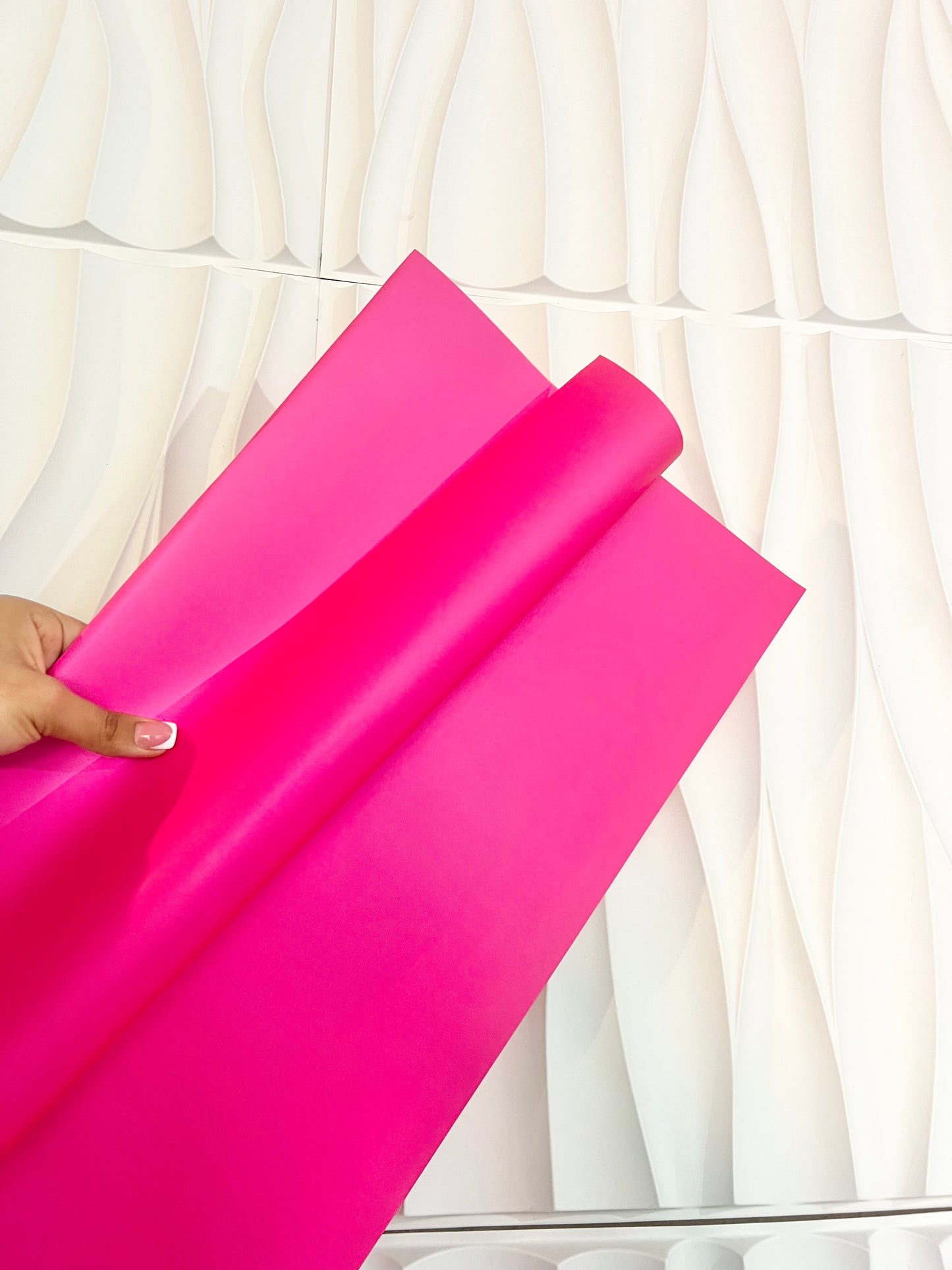 Hot pink solid paper