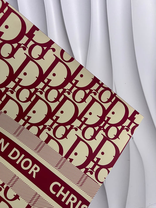 DR Red Paper (Beige Base)