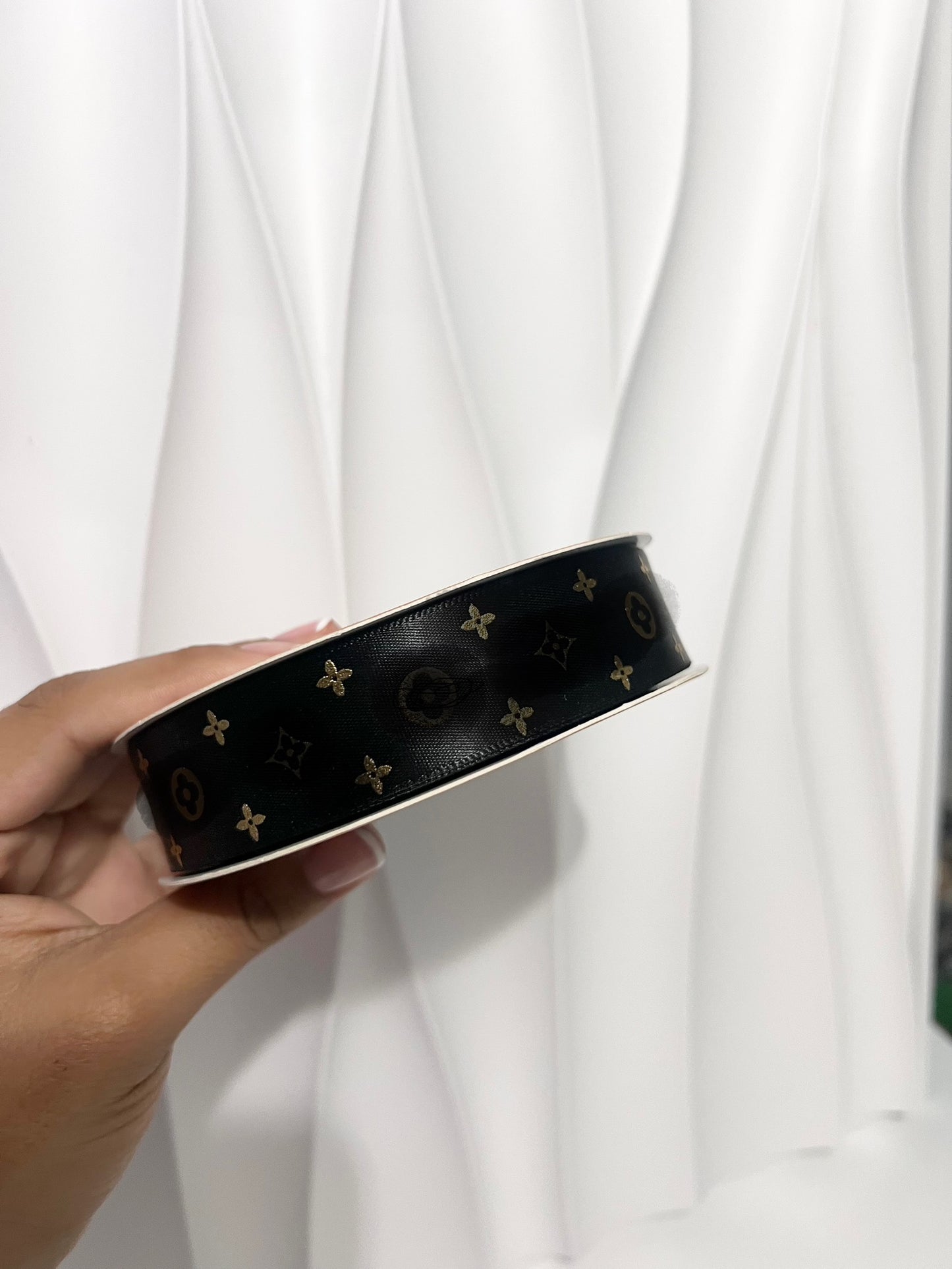 Black LV Ribbon