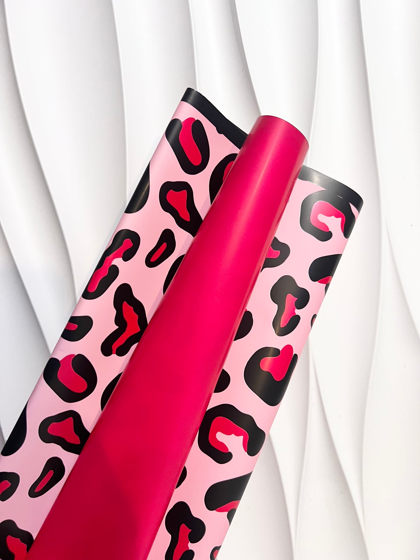 Hot Pink Leopard Paper