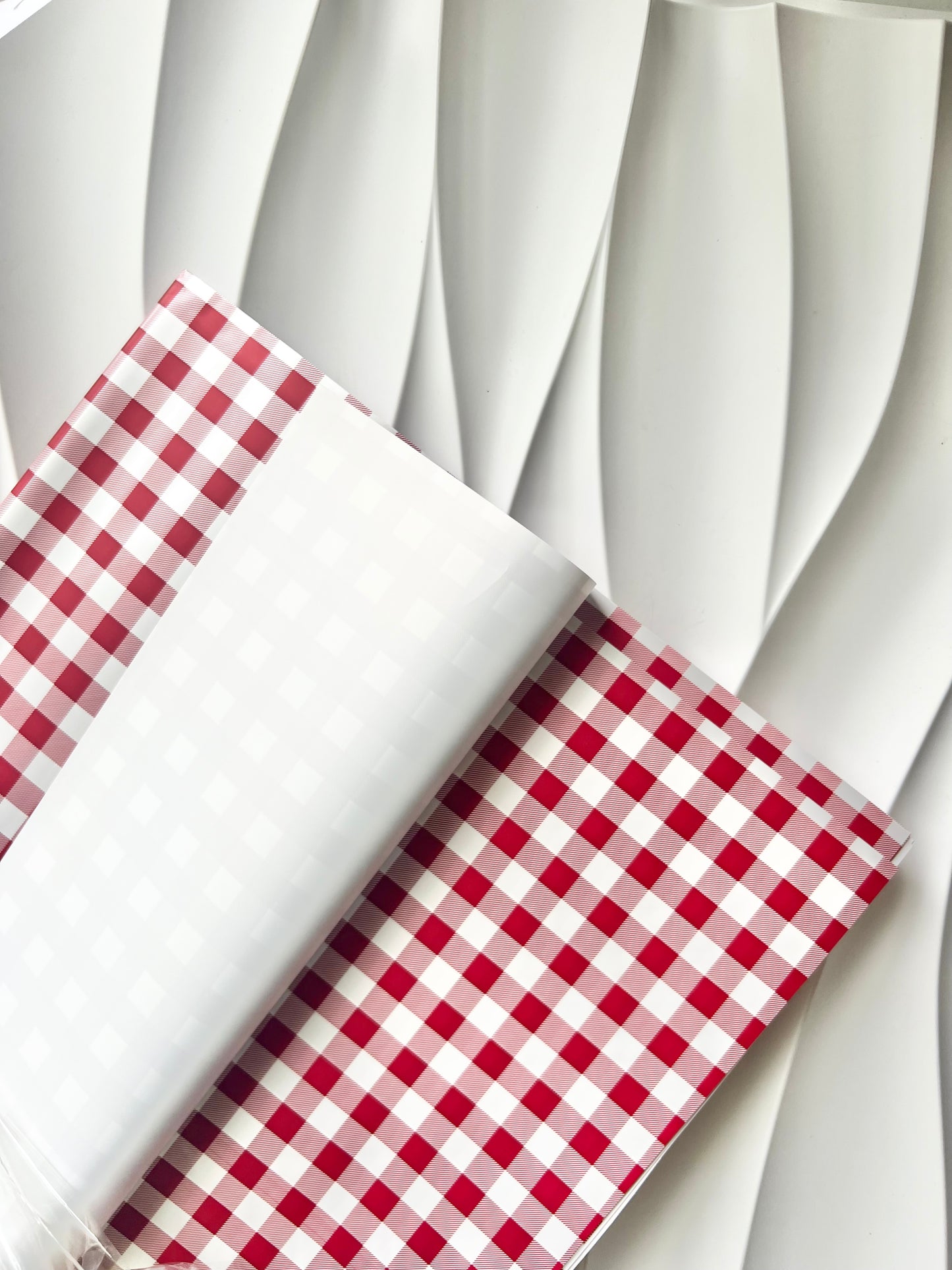 Red Checkered