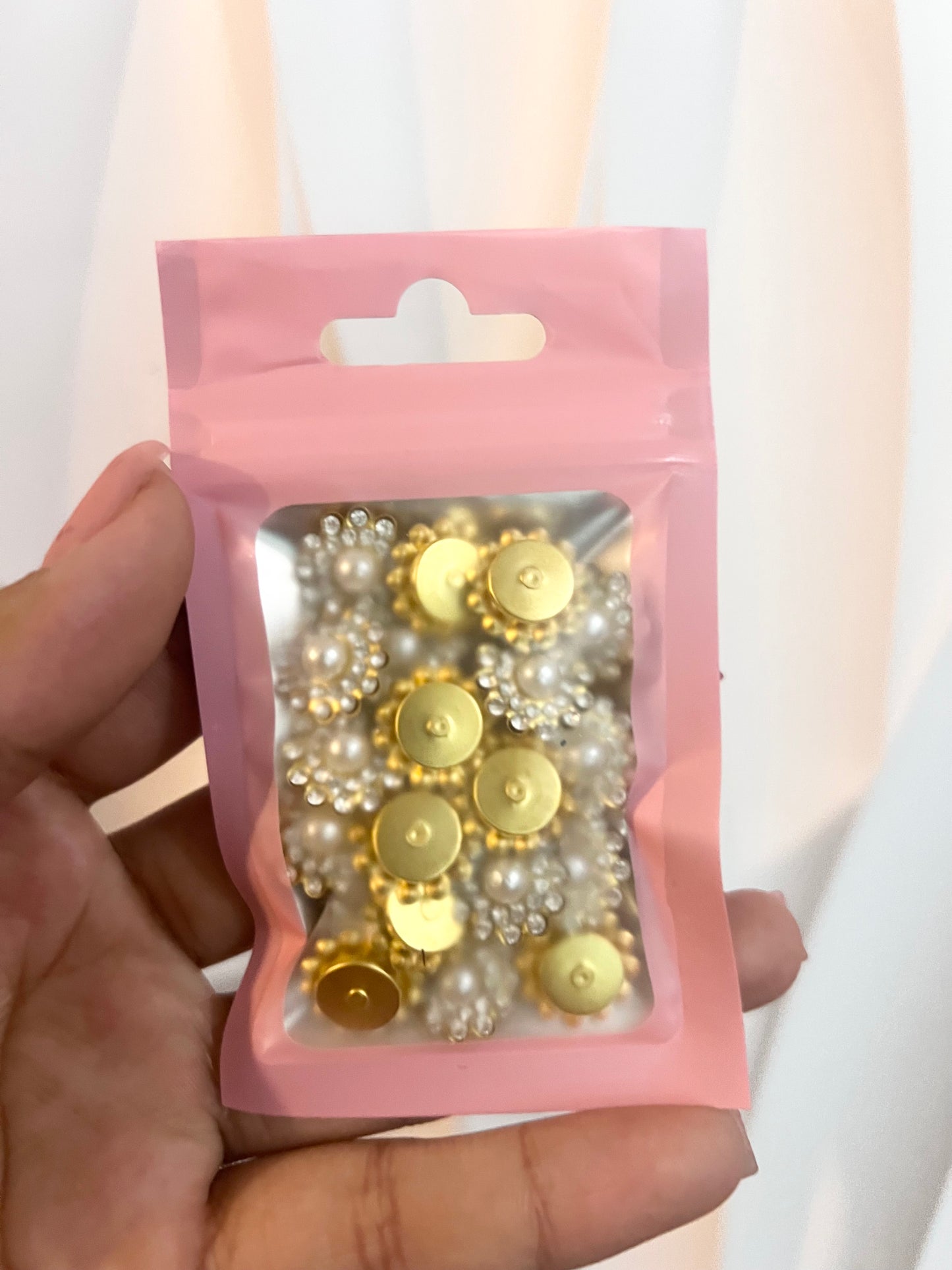 Pearl/diamond Charms