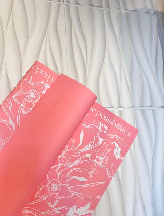 Pink Floral Paper