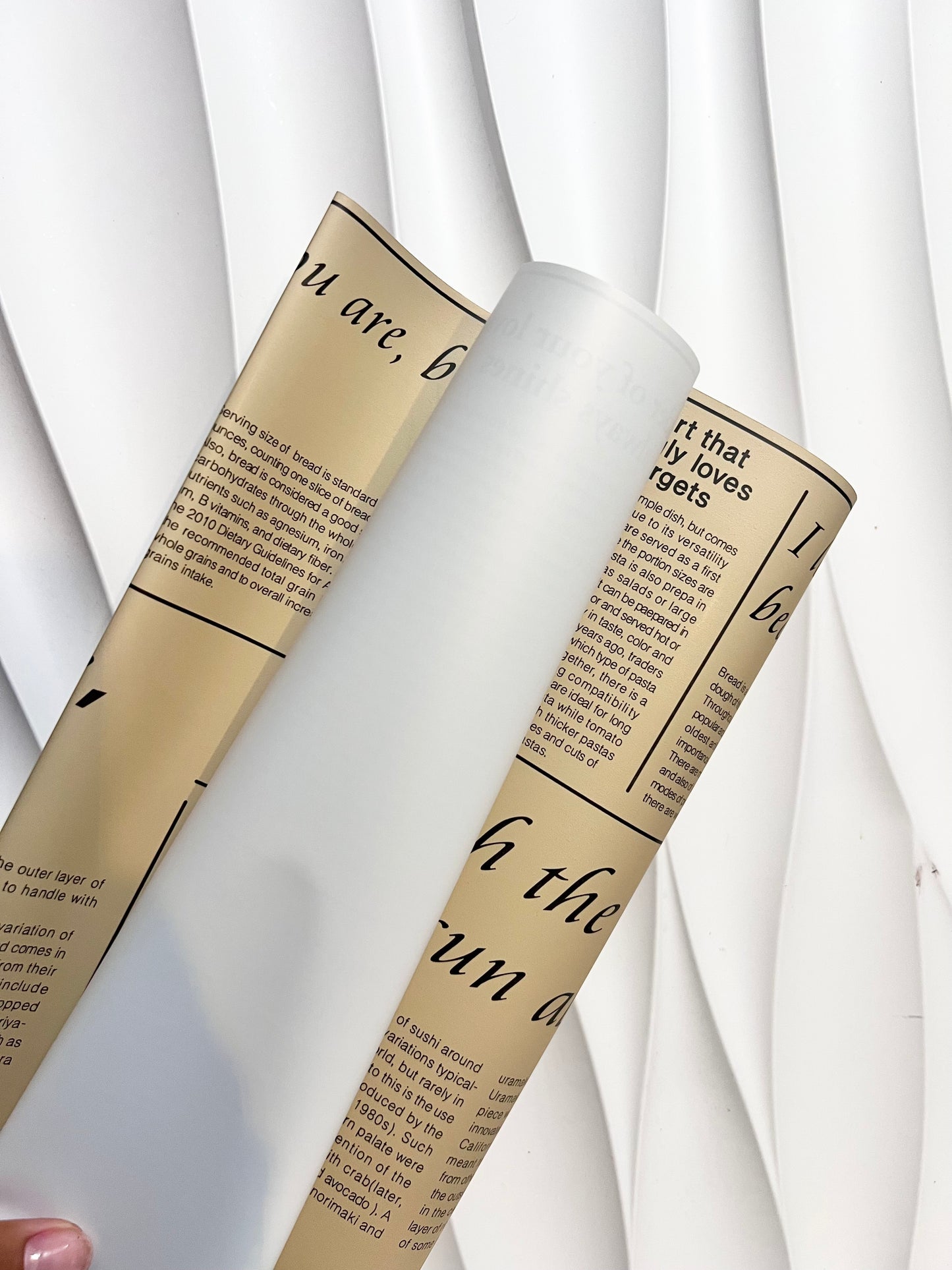 White News Paper