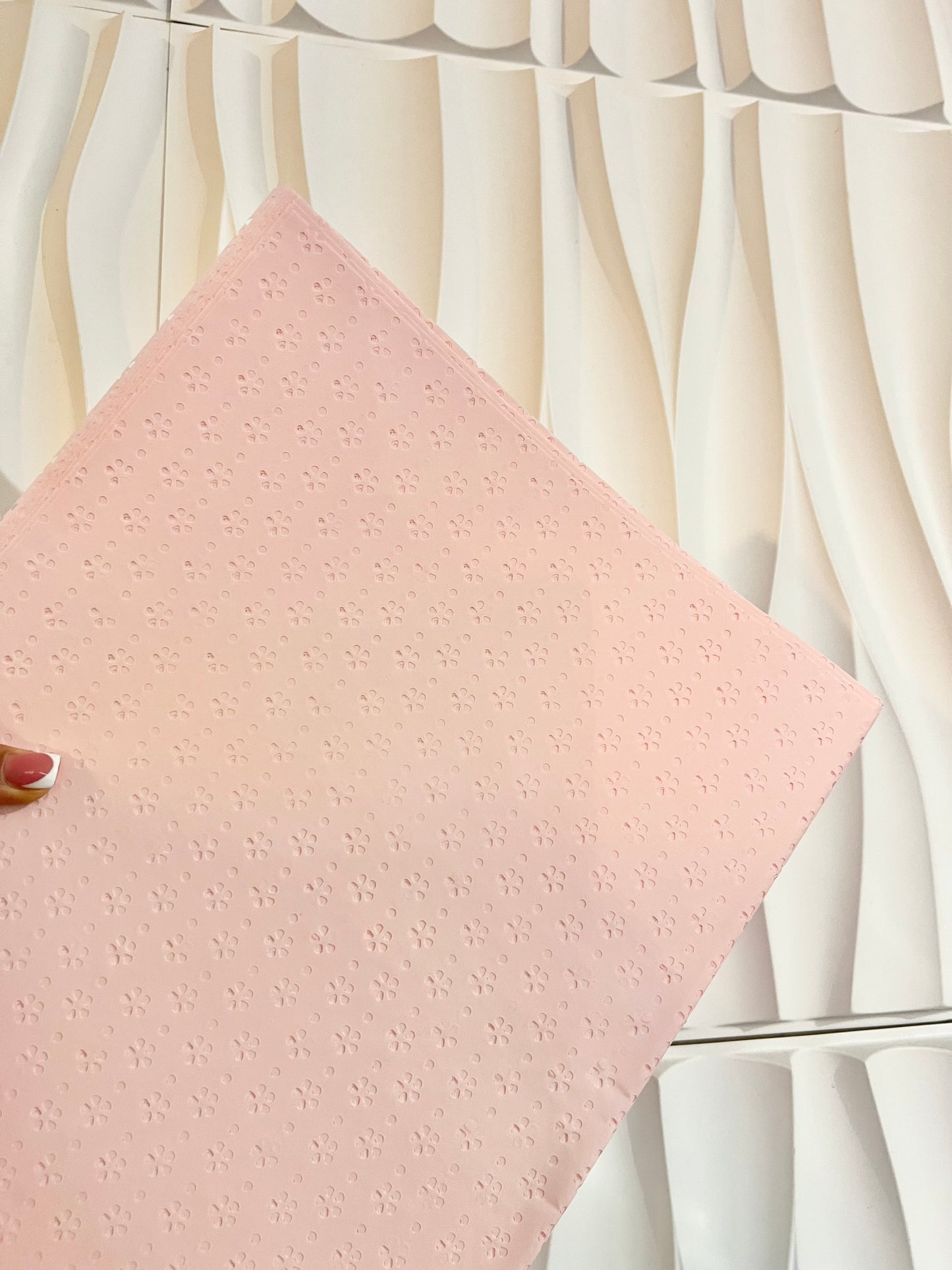 Pink papel picado