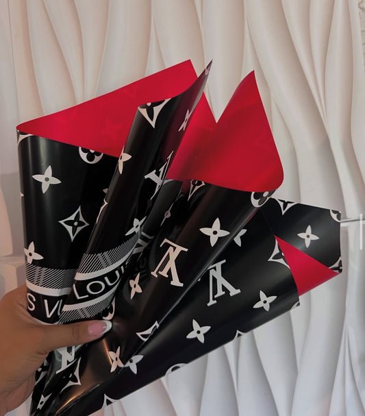 Black/Red LV