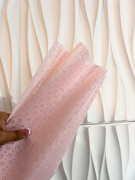 Pink papel picado