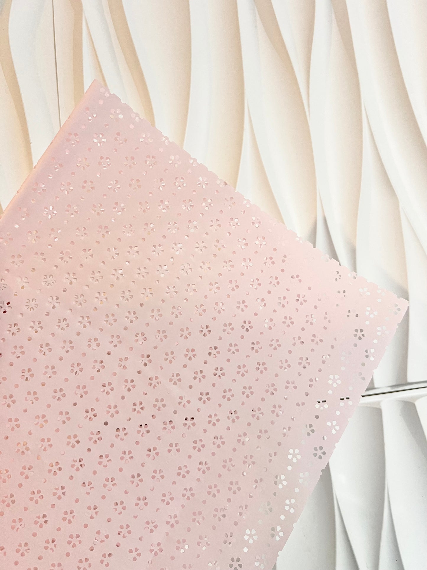 Pink papel picado