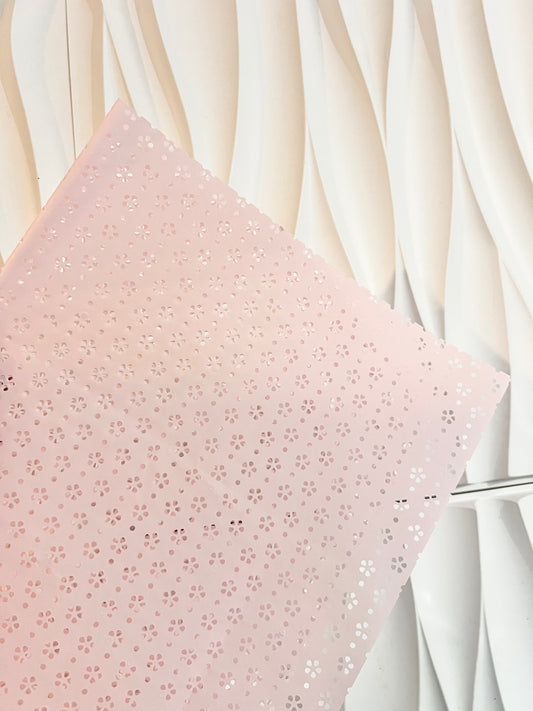 Pink papel picado