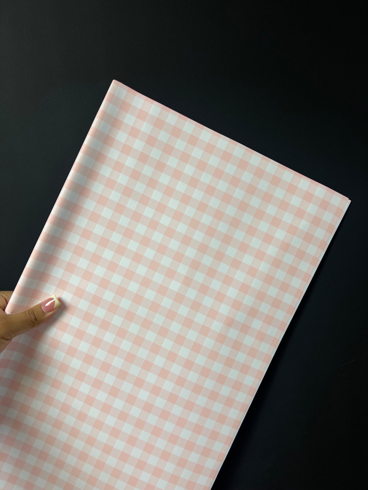 Pink Checkered