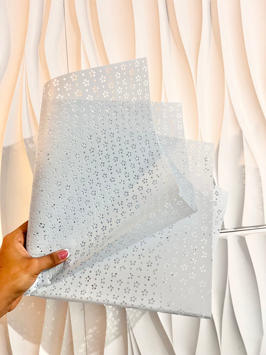 Baby Blue papel picado