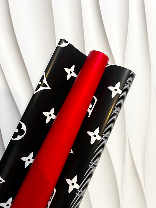 Black/Red LV