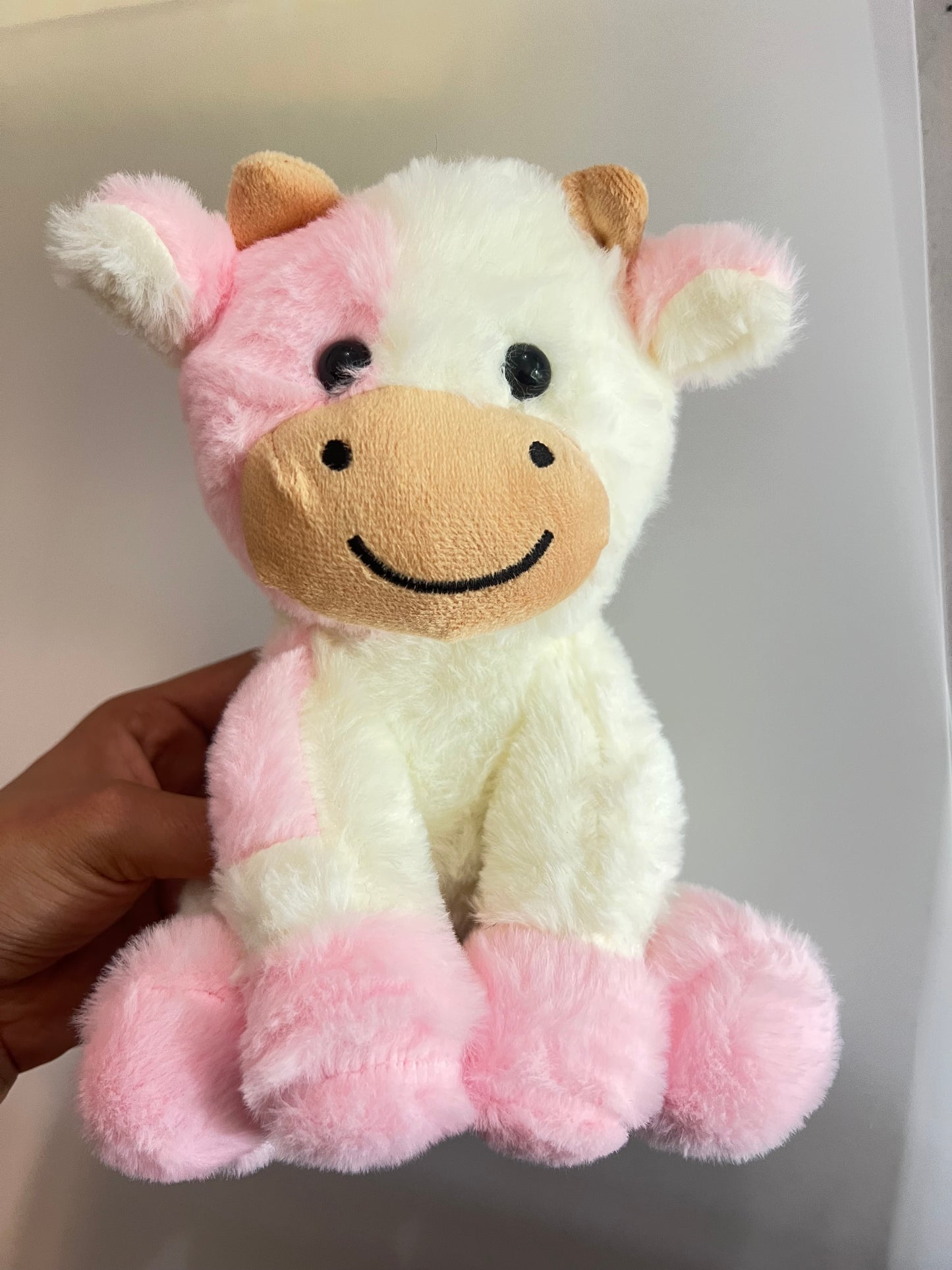 Pink Cow plush