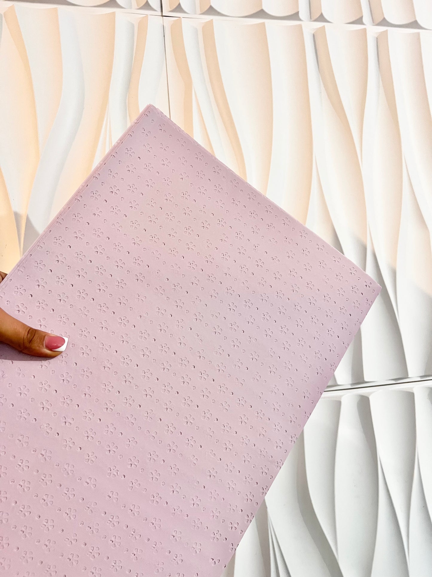 lavender papel picado