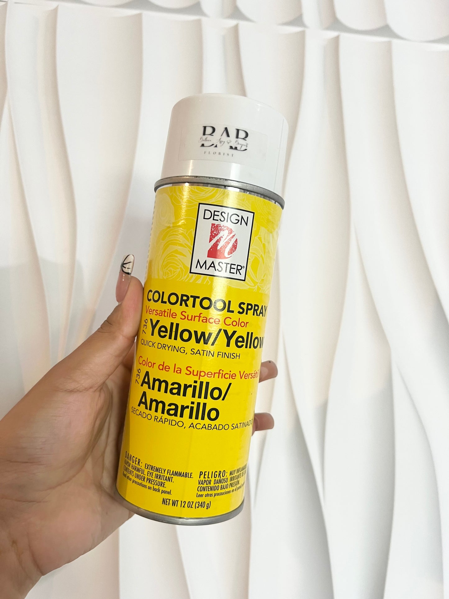 Yellow floral spray