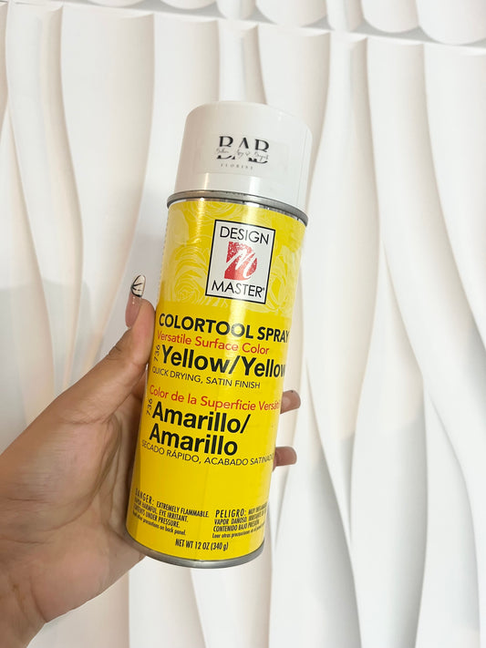 Yellow floral spray