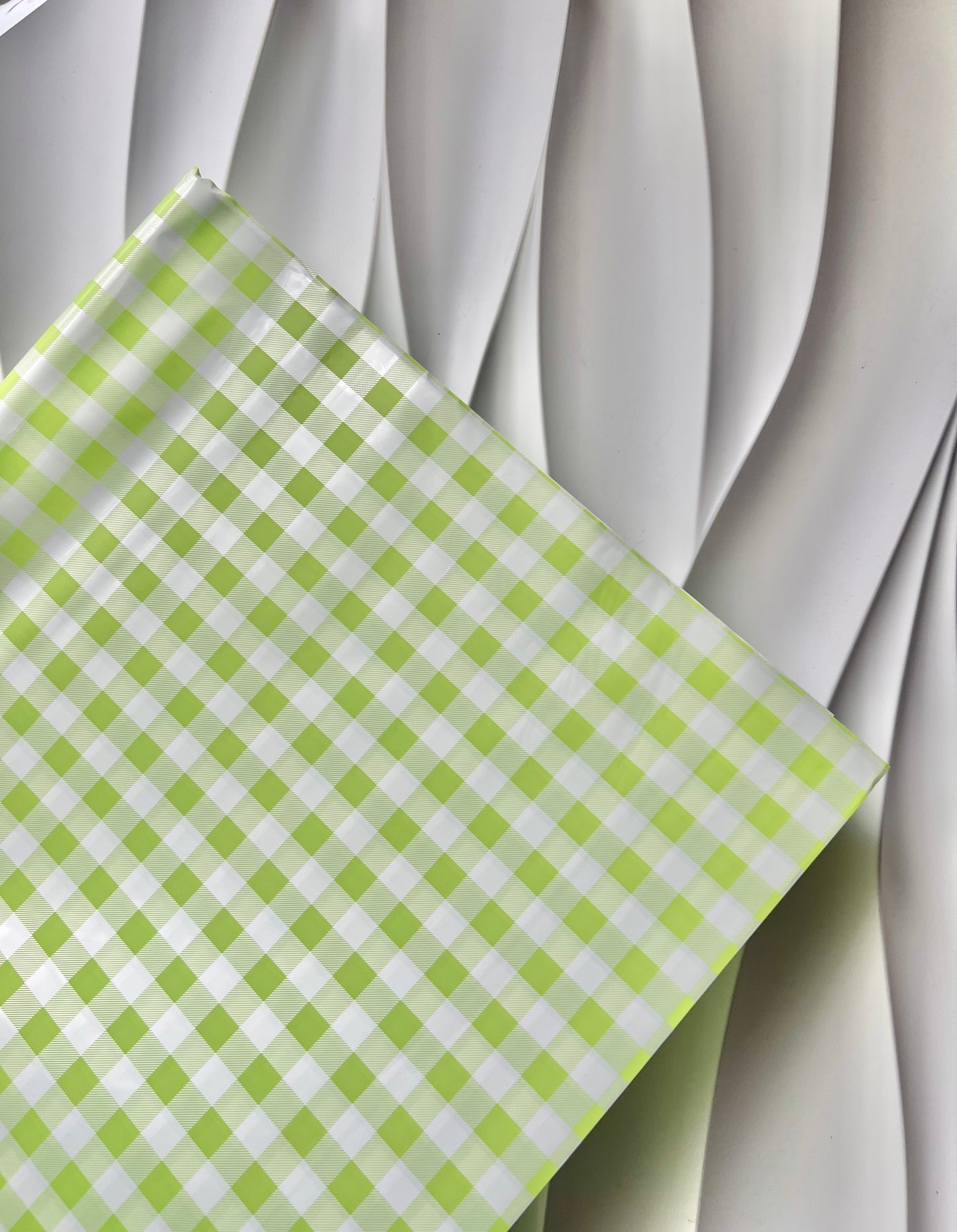 Green Checkered