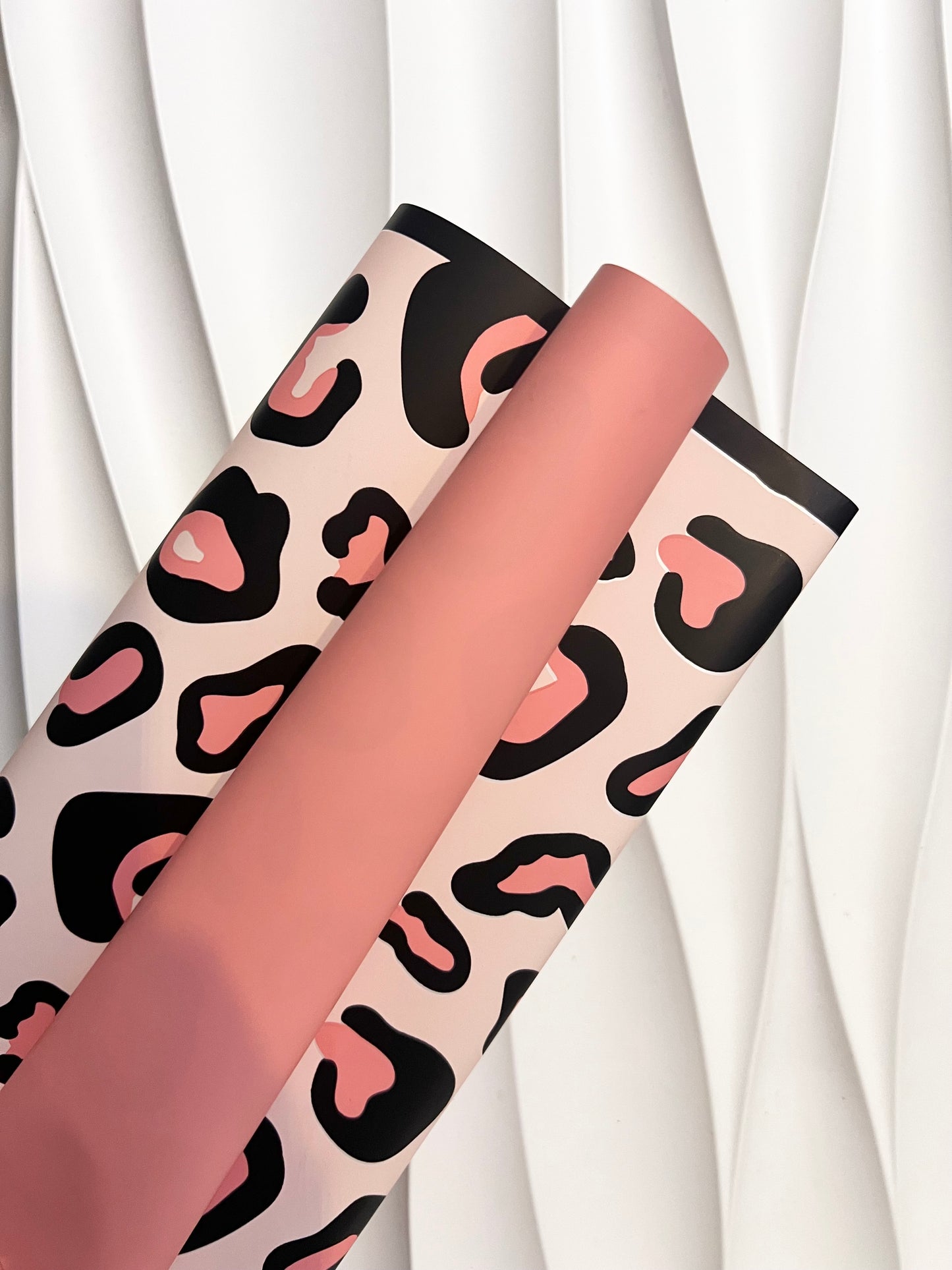 Pink Leopard Paper