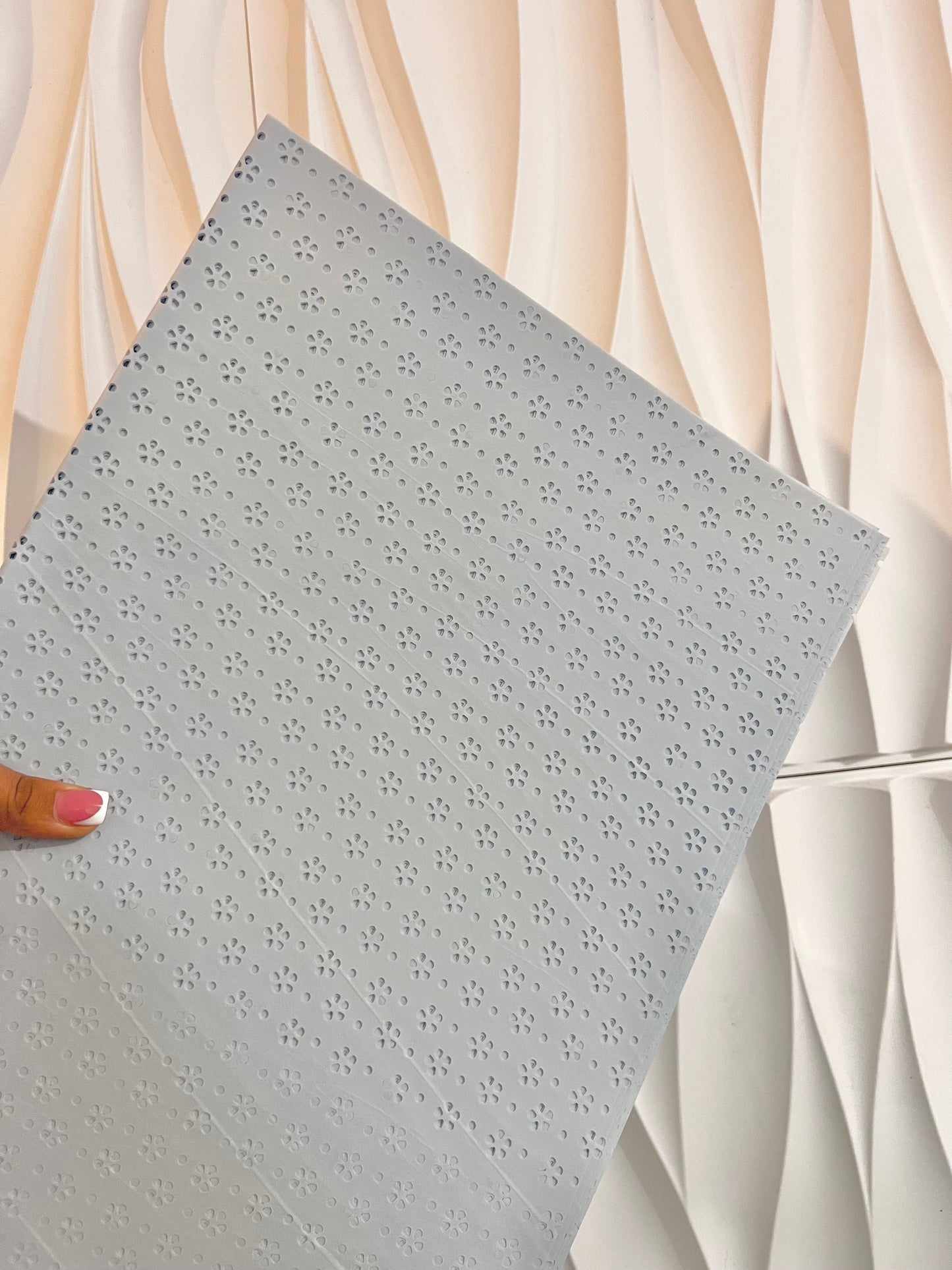 Baby Blue papel picado