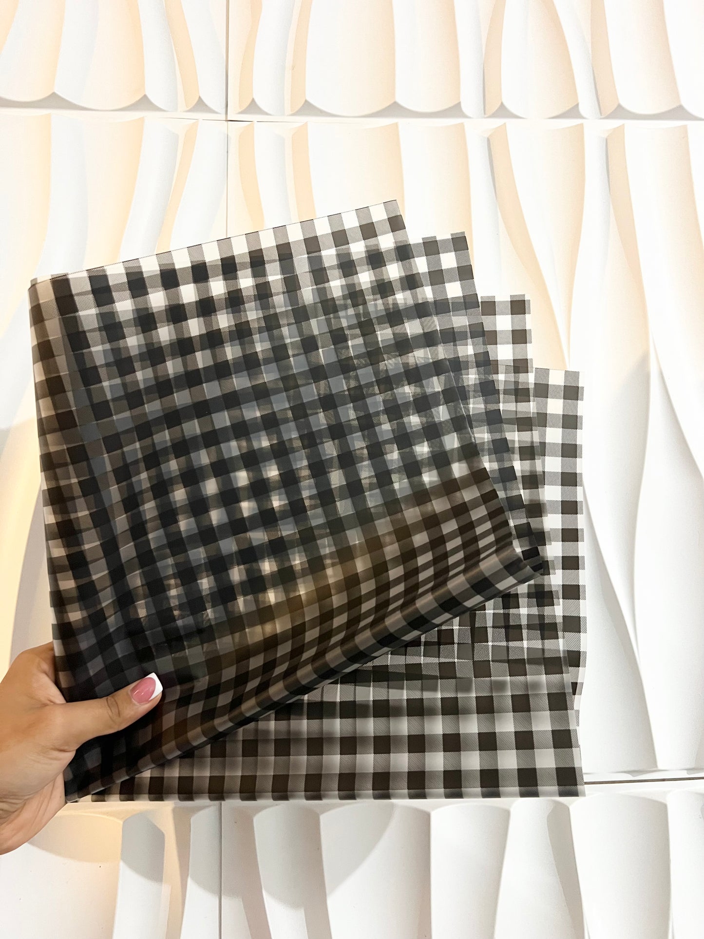 Black Checkered
