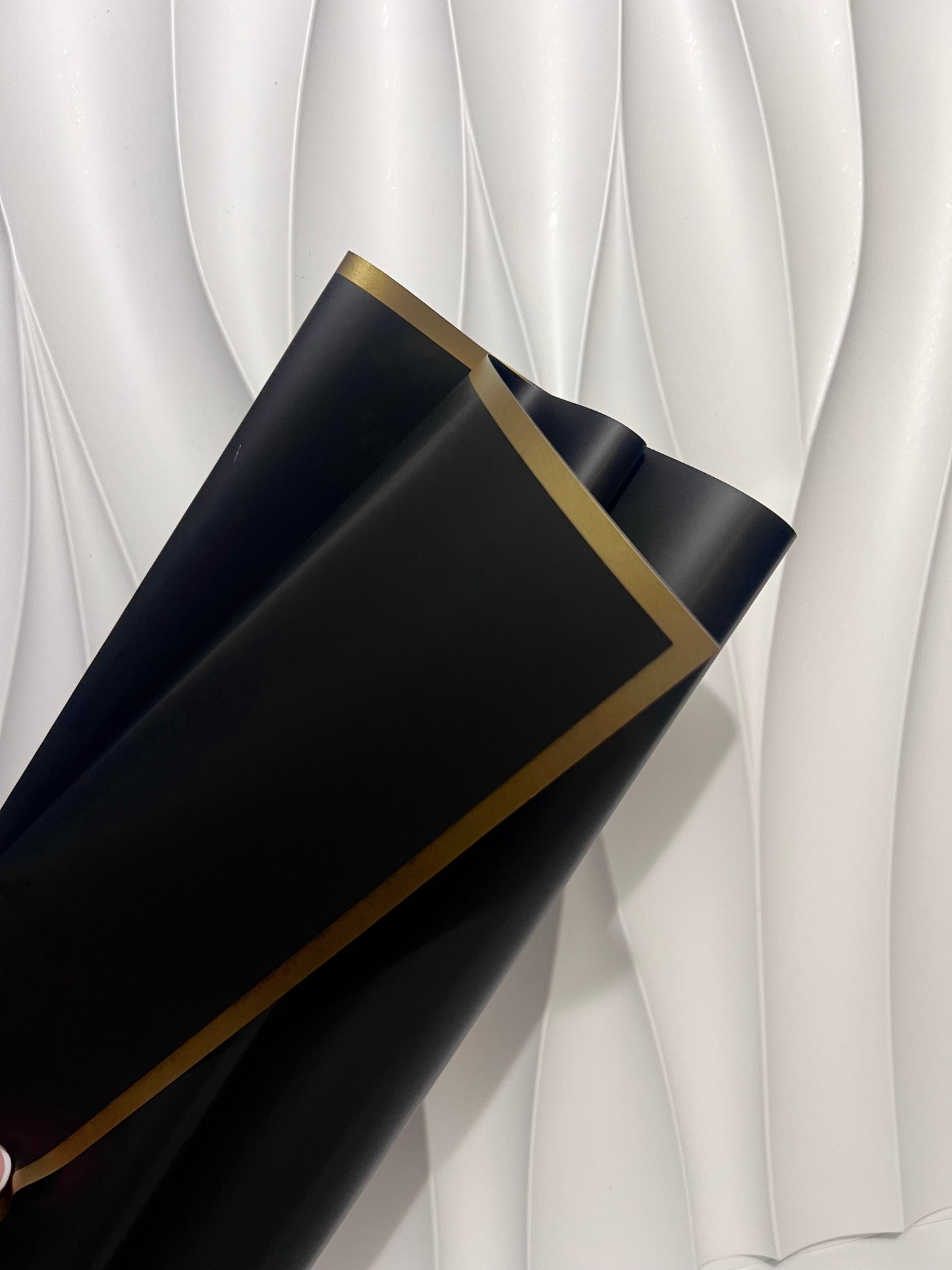 Black w/ Gold Trim